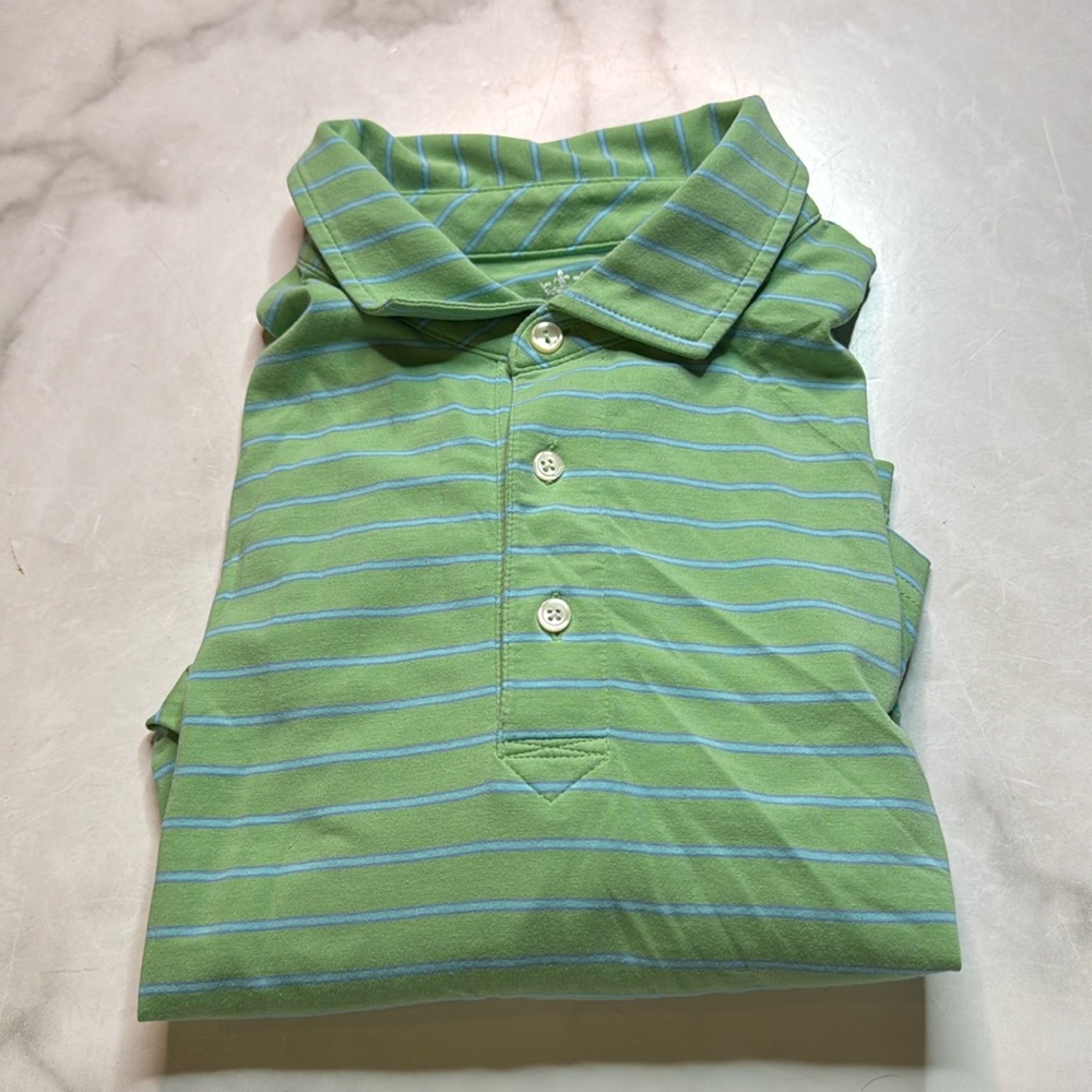 Peter Millar Seaside Wash Evans Scholars Golf Polo - Picture 1 of 5